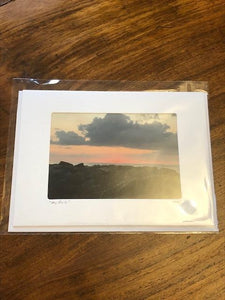 Photography Note Cards Sunset